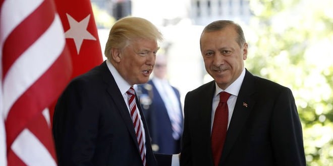 Erdoan-Trump grmesi sona erdi