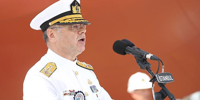 Oramiral Bostanolu: Deniz Kuvvetleri hi diz kmemitir