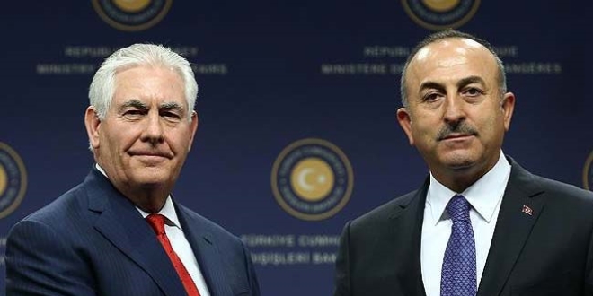 avuolu, ABD'li mevkida Tillerson ile grt