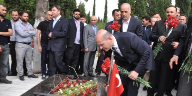 Bakan Soylu  zel Harekat Daire Bakanl ehitlerini ziyaret etti