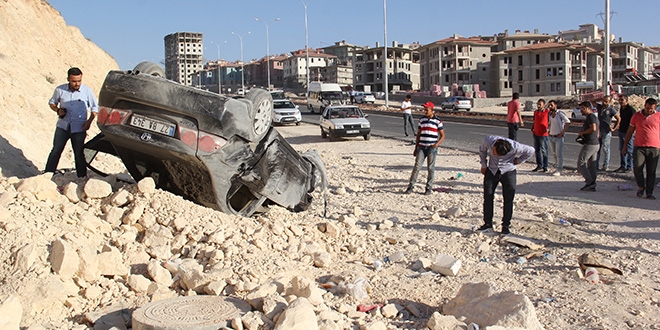 Gaziantep'te trafik kazas: 4 yaral