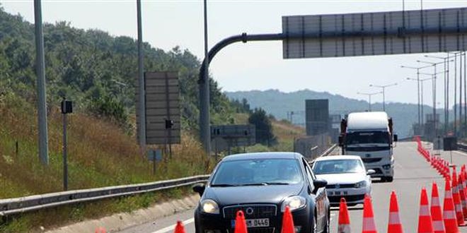 Bolu Da Tneli'nin stanbul yn 1 ay ulama kapal