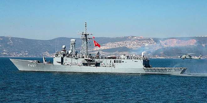 TCG Gkova Frkateyni Katar'da