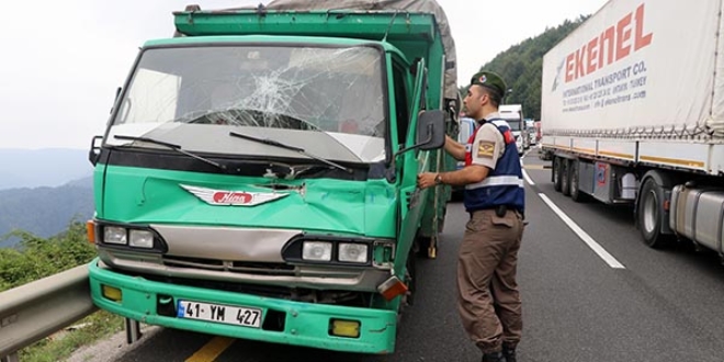Bolu Da'ndaki trafik kazas ulam aksatt