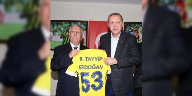 Cumhurbakan Erdoan, Fenerbahe'yi tebrik etti