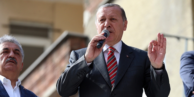 Cumhurbakan Erdoan'dan rencilere mjde