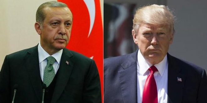 Erdoan ve ABD Bakan Trump telefonda grt