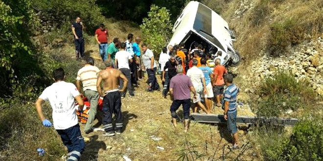 Antalya'daki kazada len 5 kiinin kimlikleri belli oldu