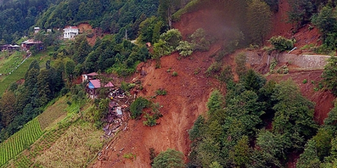 Rize'de yan bilanosu ar oldu