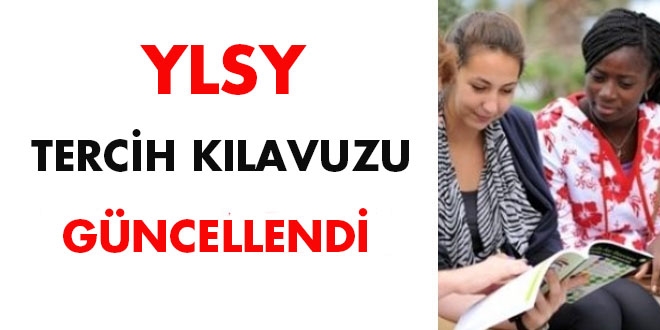 YLSY tercih klavuzu gncellendi