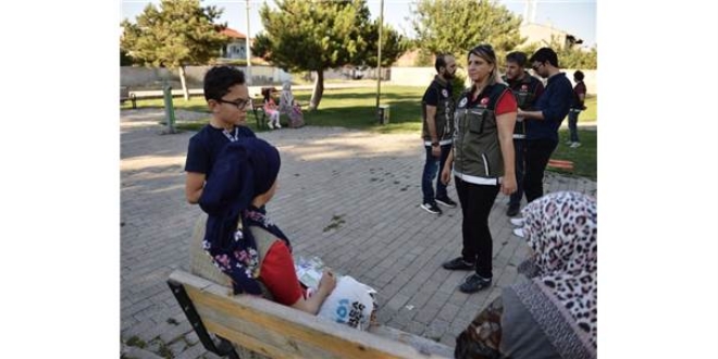 Samsun'da 'mobil park polisi' uygulamas