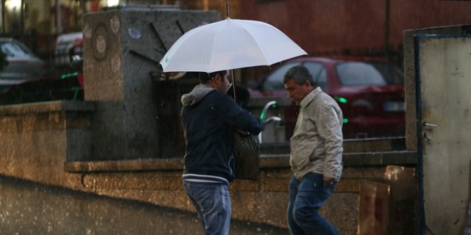 Meteorolojiden Ege Blgesi iin saanak uyars