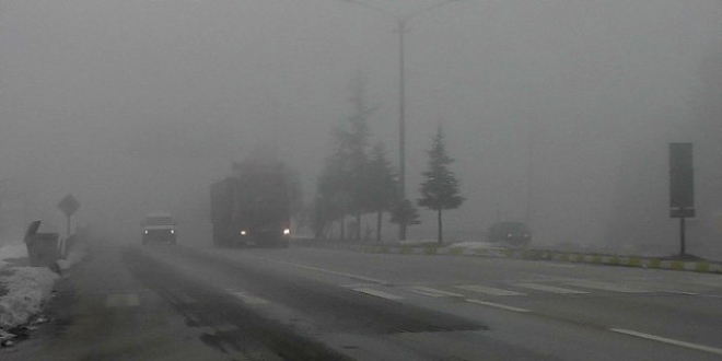 Bat Karadeniz'de youn sis etkili oluyor