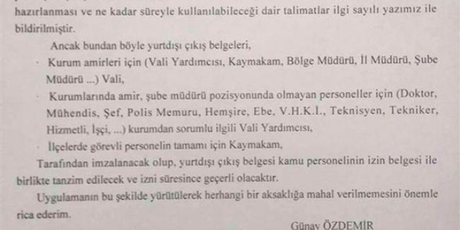 Edirne'de memurlara, yurt dna kta 'yllk