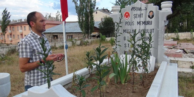 ehit polis memuru Akbulut'un ad ktphaneye verildi