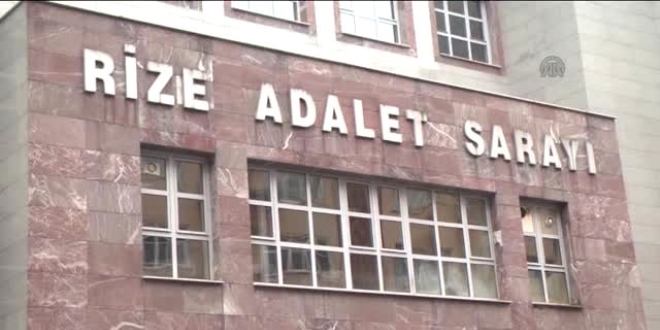 Rize'deki FET davasnda iki kii tahliye edildi