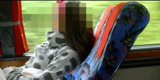 Uyuyan kadn yolcuya muavinden taciz iddias