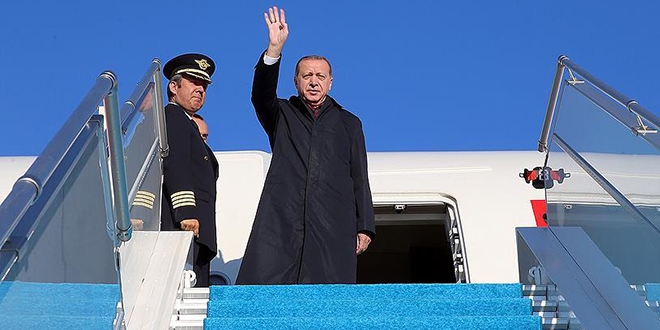 Cumhurbakan Erdoan rnak'tan ayrld