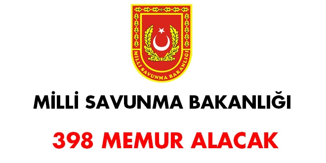 MSB, 398 memur alacak