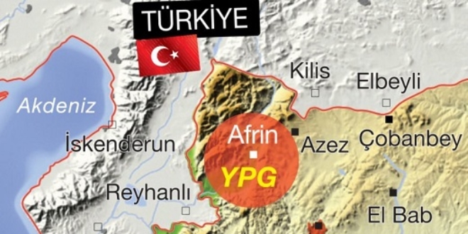 TSK, Afrin kuatmas iin hazr durumda