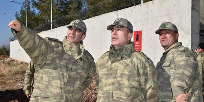 Orgeneral Hulusi Akar, Suriye snrnda