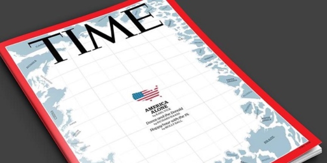 Time dergisi ABD'nin yalnzln resmetti