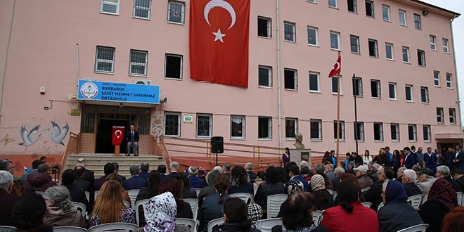 ehit Mehmet Savunmaz'n ismi okulda yaatlacak