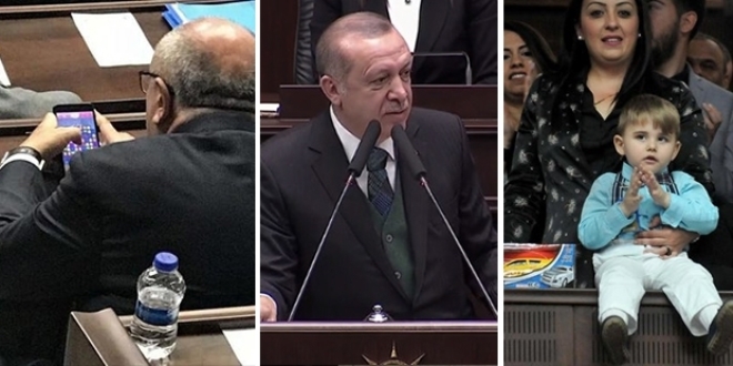 Erdoan konuurken Trke, Candy Crush oynad