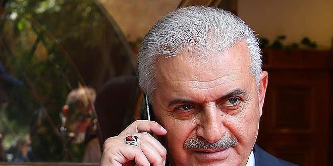 Babakan Yldrm, Irak Babakan badi ile telefonda grt