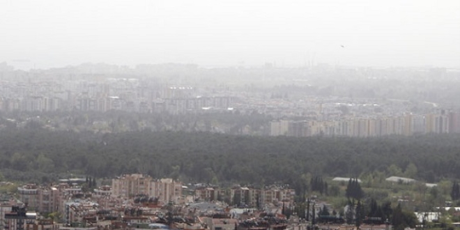 Antalya semalarn 'l tozu' kaplad