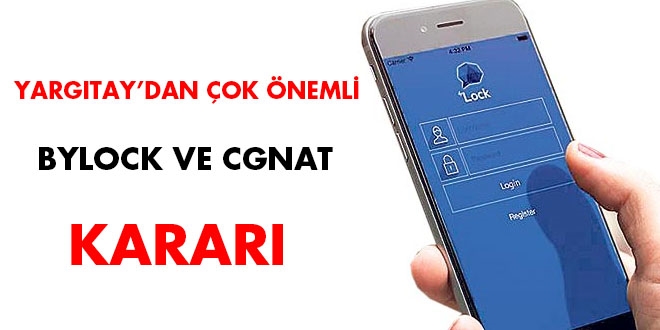 Yargtay'dan ok nemli Bylock ve CGNAT karar