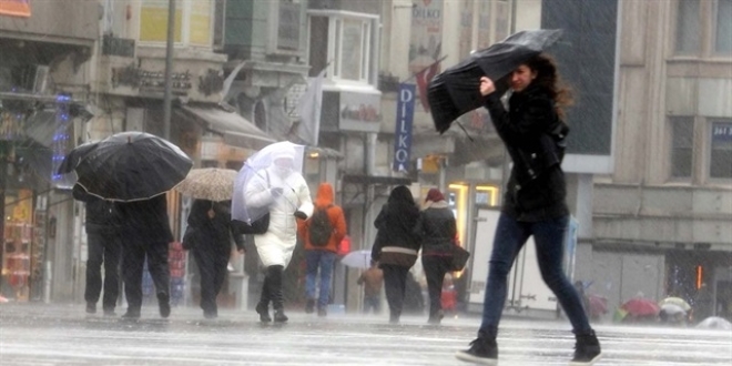 Meteorolojiden 5 il iin kuvvetli rzgar ve frtna uyars