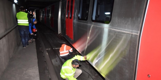 Kzlay-Batkent metrosu yarn hizmete balayacak