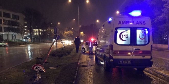 Bursa'da kaza: 3 yaral