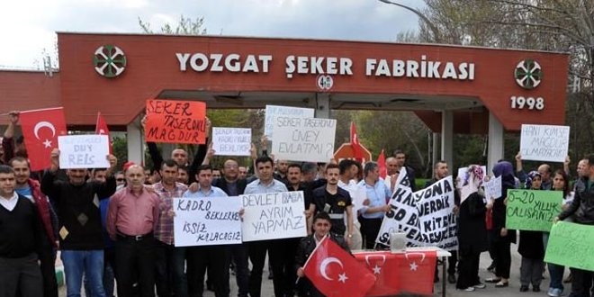 eker Fabrikalarnda alan iiler kadro istiyor