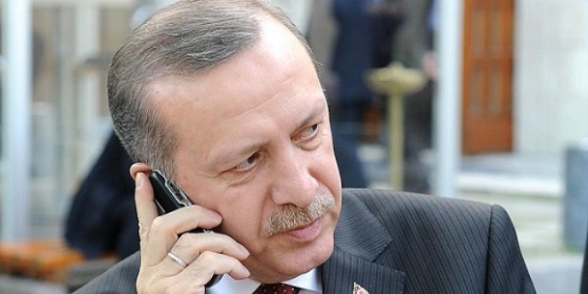 Erdoan'dan Uyahya'ya taziye telefonu