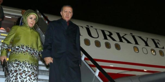 Cumhurbakan Erdoan yurda dnd