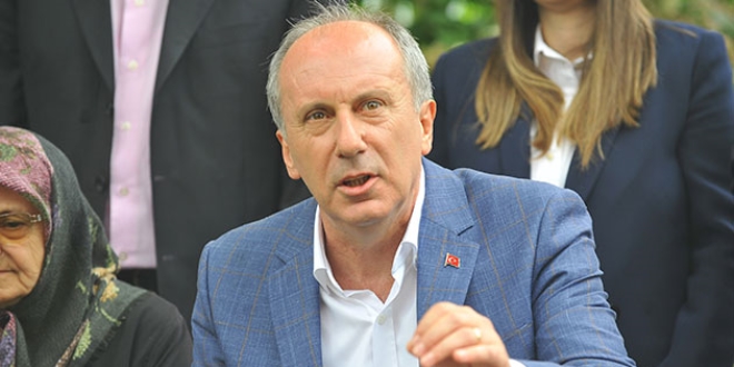 Muharrem nce: Ben aslnda 35 yllk 'lk'cym