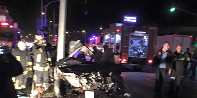 Denizli'de trafik kazas: 1 l