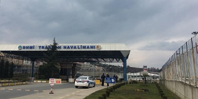 Trabzon Havaliman'nda yolcu says yzde 12 artt