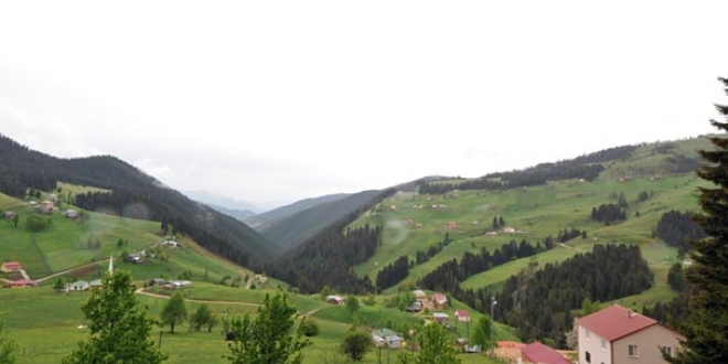 PKK'l terristler yayla evlerinden erzak ald