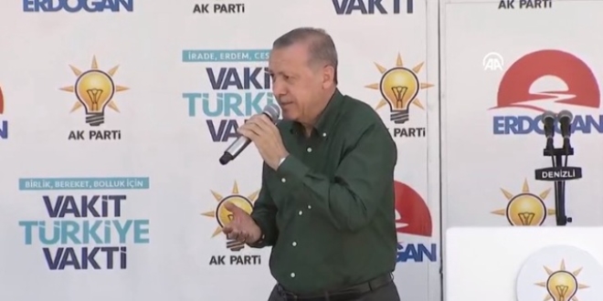 Erdoan'dan nce'ye: Hangi delilin var terbiyesiz