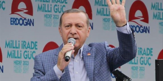 Erdoan: Yetkiyi verin, nasl uralr greceksiniz