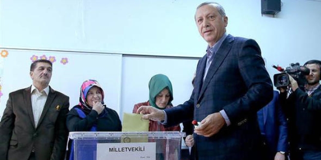 Erdoan'n sandndan AK Parti kt