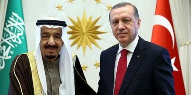 Suudi Arabistan Kral, Erdoan' tebrik etti