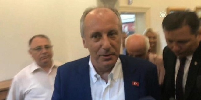 Muharrem nce'den Blent Tezcan'a yant