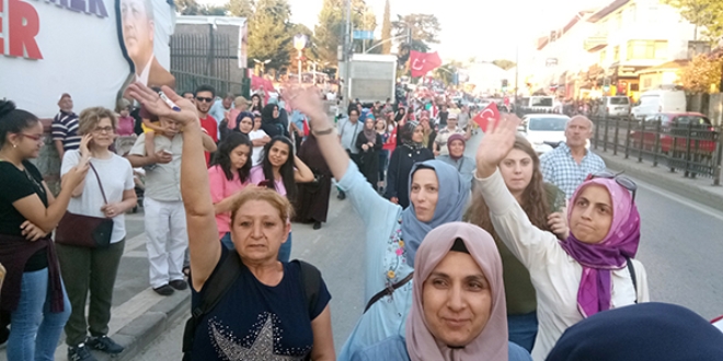 Kskl'dan harekete geen vatandalar kprye akn ediyor