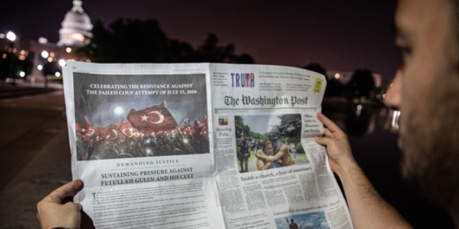 Washington Post'ta tam sayfa FET uyars