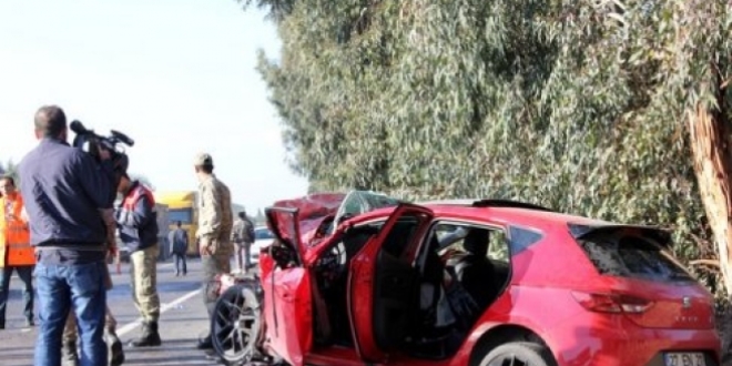 Hatay'da trafik kazas: 3 l