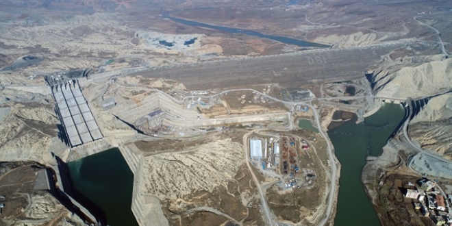 Maliyeti 12 milyar TL olan Baraj Trkiye'nin en by